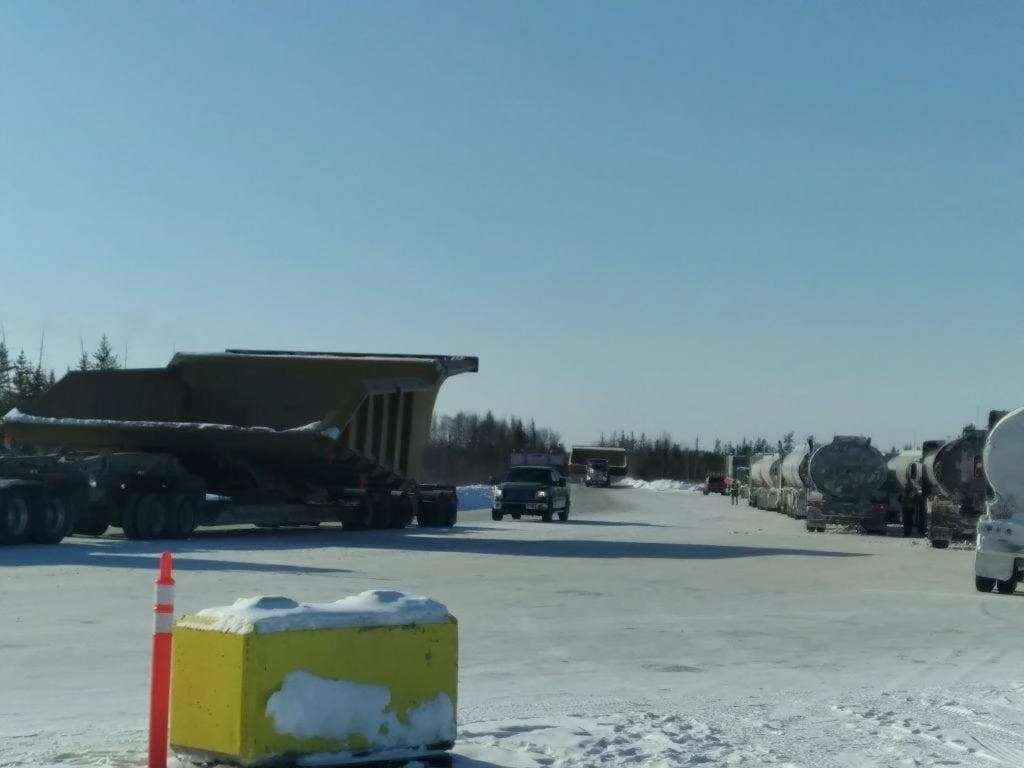 Oversize load at meadows mar 13th